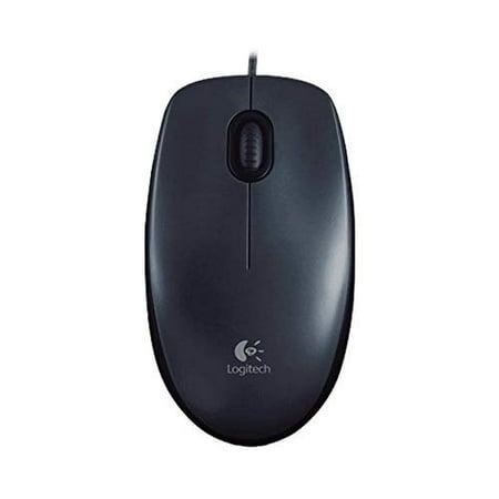 Refurbished Logitech M100 USB Optical Wired Mouse