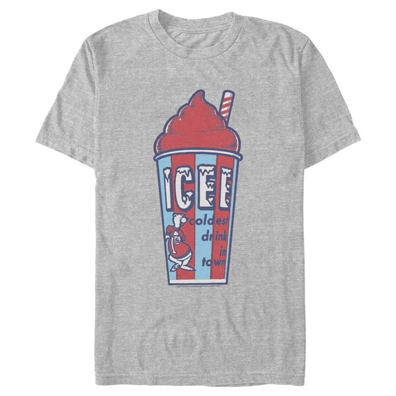 Men's ICEE The Original Coldest Drink in Town Graphic Tee Athletic Heather Large
