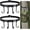 A-Black, variant on Pedty 1 Webbing 4 Hooks,Hunting Tree Hook Black Stand On Trees Tree Stand With 4 Pieces Of Metal Hooks Tree Stand Accessories for Hanging Hunting Equipment From Trees