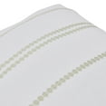 thumbnail image 3 of Creative Co-Op 20" Square Embroidered Multistripe Cotton Pillow Cover, 3 of 5