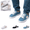 Blue, variant on Womens Sneakers Canvas Fashion Lightweight Slip-On Flat Sneakers Backless Daily Non-Slip Outdoor Walking Shoes