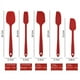 thumbnail image 5 of Utensilios de cocina Herramientas para hornear Utensilios de cocina de silicona en crema Juego de 9 Utensilios de cocina Cuchilla raspadora para pasteles, 5 of 6