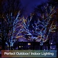thumbnail image 4 of Fairy String Lights Waterproof 8 Modes with Remote Twinkle Christmas Lights for Outdoor Wedding Party Decorations(Multicolor-USB+remote 66FT 200LED), 4 of 5