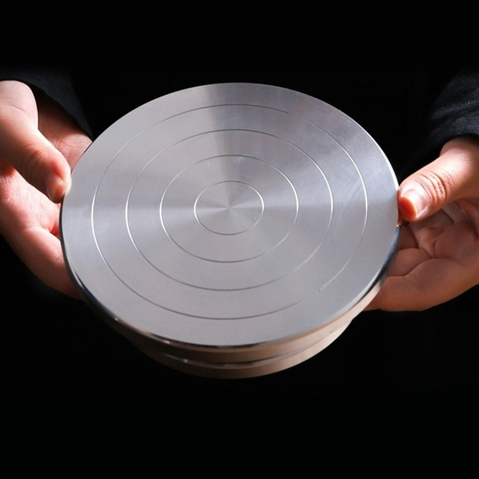 Yunhgft Art Supply Sculpting Wheel - Robust all-metal construction and turntable with 15cm