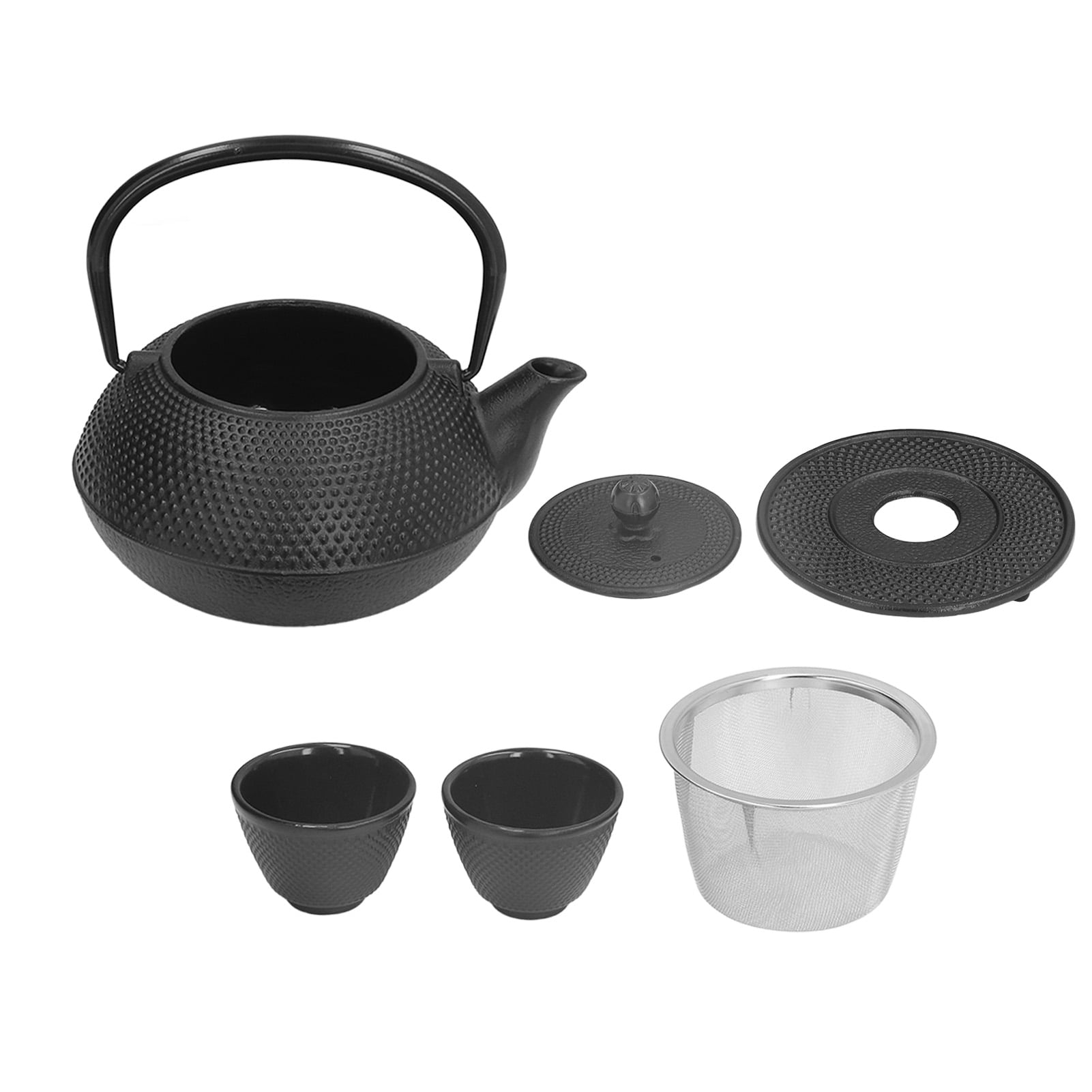 Iron teapot set online
