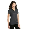 thumbnail image 4 of Port Authority Ladies Crossover Raglan Polo-S (Battleship Grey), 4 of 6