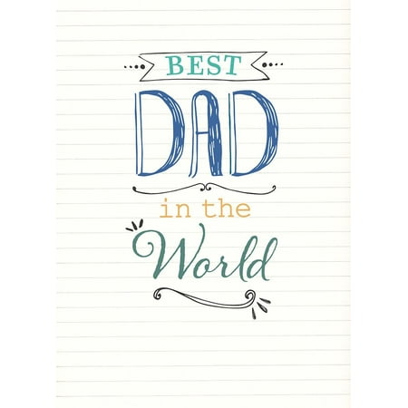 Best Dad Poster Print by PS Art Studios