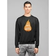 thumbnail image 2 of Love At First Bite Sweatshirt Men -Image by Shutterstock, Male Small, 2 of 4