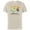 Natural, variant on Disney The Nightmare Before Christmas Sun Sand Scares Beach - Short Sleeve Cotton T-Shirt for Adults - Customized-White