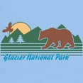thumbnail image 3 of CafePress - Glacier National Park Light T Shirt - Men's Classic Graphic T-Shirt, 3 of 4