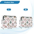 thumbnail image 4 of FORMRS 13-13.3 inch Laptop Sleeve Case Soft Carrying Quilted Computer Bag Cover, Beige Nordic Christmas House, 4 of 7