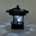 thumbnail image 4 of Cateissary Luz alimentada por energía Solar para exteriores, resistente al agua, giratoria, camino de jardín, Patio, entrada, patio, pasarela, lámpara de Iluminación y accesorios Negro Cateissary HA072944-02, 4 of 6