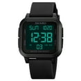 thumbnail image 2 of Squar Women's Men's Digital Watch Big Numbers Dial Multifunction Large Face Waterproof LED Watches, 2 of 10