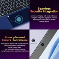 thumbnail image 5 of 15.6'' FHD IPS Laptop, 16GB RAM 1TB SSD, Intel Pentium Quad-Core N100 Processor, Type-C 65W PD Fast Charger, Win 11 Fingerprint Backlit Keyboard Wi-Fi 6 Student notebooks Blue, 5 of 7