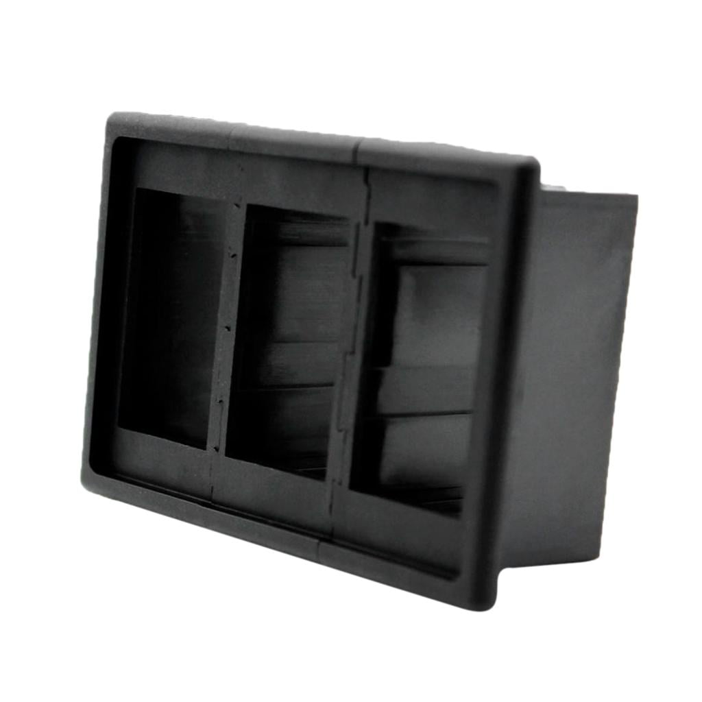 3 Gang Marine Boat Rockers Switch Clip Panel Patrol Holders Housing For