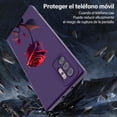 thumbnail image 3 of Threehao Funda para Samsung Galaxy S10 Plus Case Uso Rudo, Ultra Delgado Flexible Silicona Púrpura C, 3 of 6