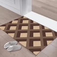 thumbnail image 3 of 1Pc Floor Mat Door Mat Indoor Outdoor Non-Slip Low-Profile Design Floor Mat Crystal Velvet Carpet Durable Trap Dirt and Front Door Welcome Mat Entry Mats, 3 of 7