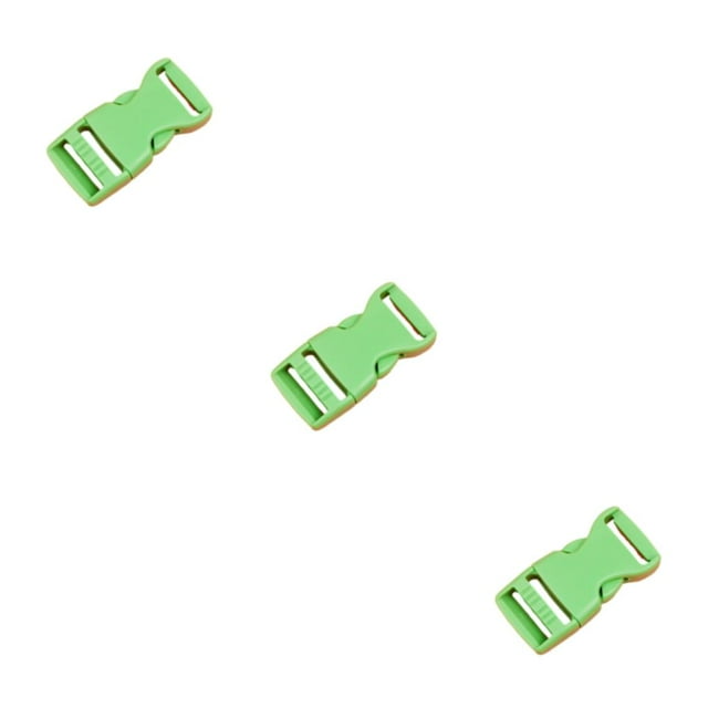Guardoinrt 10pack/lot Versatile Release Buckle Strap Making Life Easier One Click At Time green 3Set