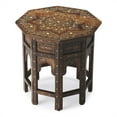 thumbnail image 2 of Butler Specialty Bone Inlay End Table In Wood And Bone Inlay, 2 of 3