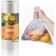 thumbnail image 1 of PAPRMA Clear Plastic Bags, 12" X 16" Plastic Clear Produce Bag for Fruits, Vegetable, Kitchen, Food Storage Bags On a Roll, 350pcs/Roll, 1 Roll, 1 of 8