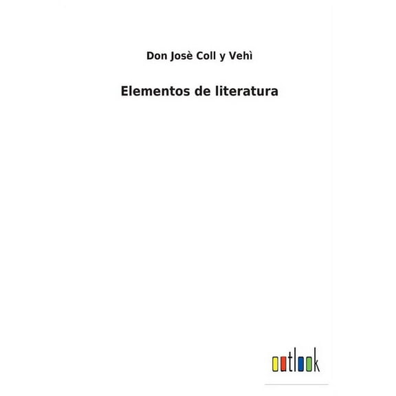 Elementos de literatura (Paperback)