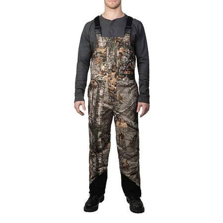 Walls Men's Hunt Power Buy Insulated Waterproof Bib Overall Real Tree Xtra 6X - Regular