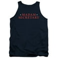 thumbnail image 1 of Madam Secretary Logo Adult Tank Top Navy, 1 of 1