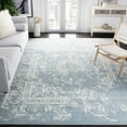 thumbnail image 2 of SAFAVIEH Adirondack Zoey Traditional Faded Area Rug, Slate/Ivory, 3' x 5', 2 of 5