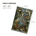 thumbnail image 2 of Lantern Press 1000 Piece Jigsaw Puzzle, Ernst Haeckel, Batrachia, 2 of 5