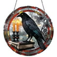 thumbnail image 2 of WHEANG Bat Halloween Bat Acrylic Hanging Bat Ornament Halloween Window Hangings, 2 of 3
