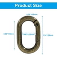 thumbnail image 2 of Oval Carabiner Clip, 2 of 7