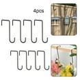 Garden Tools Hook 4 Fence Hooks Heavy Duty Over Door Hooks Steel Plant garden-tools-hook-4-fence-hooks-heavy-duty-over-door-hooks-steel-plant