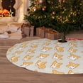 thumbnail image 6 of Yiaed Corgi Dog Print Christmas Tree Skirt , Tree SkirtsTree Mat for Christmas Winter Holiday Indoor Decorations-36", 6 of 7
