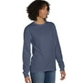 thumbnail image 4 of Hanes Comfortwash Garment Dyed Long Sleeve Tee Shirt with Pocket, Men's Sizes S-3XL, 4 of 4