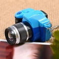 thumbnail image 7 of Opvise Cute Mini DSLR Camera LED Lighting Voice Pendant Keychain Key Ring Gift Decor Gray, 7 of 7