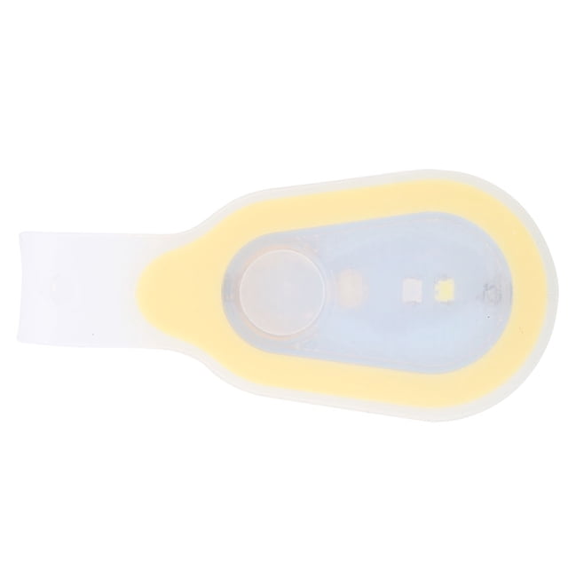 Mini Running Light,Waterproof Outdoor Portable LED Mini Night Light Running Button Silicone Clip Lamp