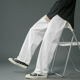 thumbnail image 1 of Pantalones vaqueros vintage de pierna recta para hombre, holgados, de pierna ancha, estilo Hong Kong, primavera/otoño/invierno, recién llegados, pantalones casuales de marca de moda, 1 of 4