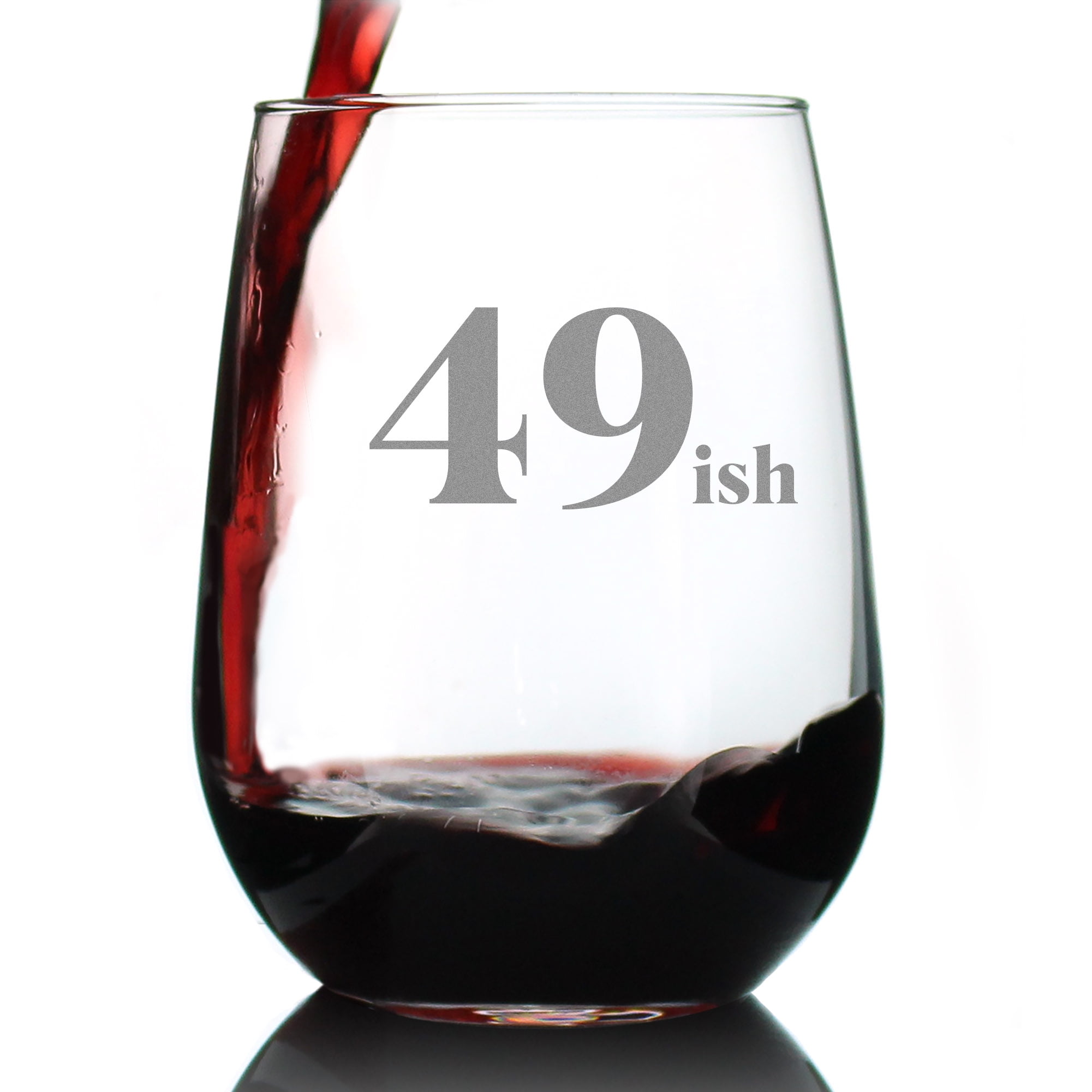 Sassy Classy and a bit Smart Assy Wine Glass Stemless 17 Funny Gifts for Women 