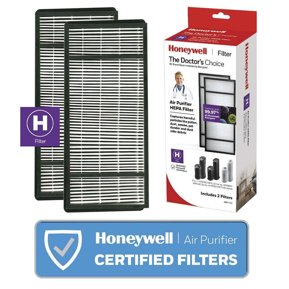 Honeywell True HEPA Replacement Filter H, 2Pack, HRFH2