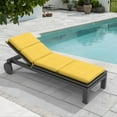 thumbnail image 3 of Covers & All Sunbrella Rectangle Lounge Chair Cushion Foam, UV and Fade Resistant Patio Lounge Chair, 3 of 7