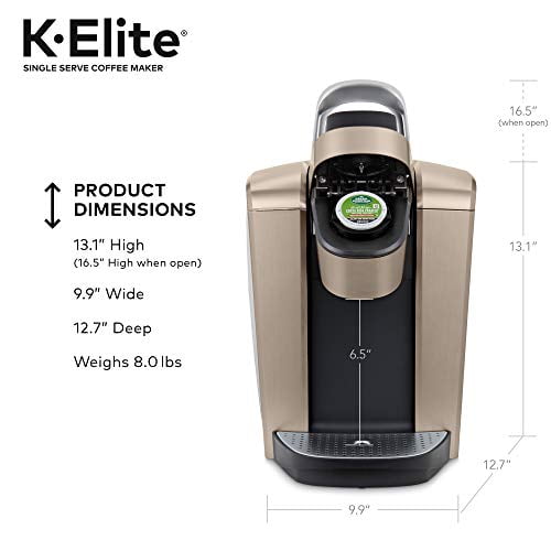 キューリグ　ゴールド Keurig K-Elite Brushed Gold Single Serve Coffee Maker - Walmart.ca