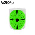 thumbnail image 1 of Self Adhesive Shooting Targets Paper,Bright Fluorescent Shooting Targets for Range S8Z0, 1 of 9