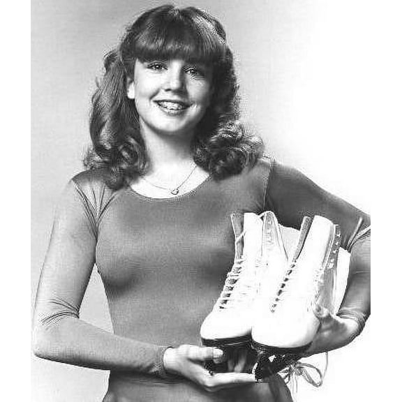Dana Plato with ice skates Photo Print (8 x 10)