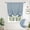 Dusty Blue, variant on DriftAway Double Layer Linen Blackout Tie Up Curtains Thermal Insulated Fully Lined Balloon Roman Shade Bathroom Window Adjustable Rod Pocket for Small Window 31 Inch by 47 Inch Ivory Cream