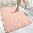 thumbnail image 1 of Bathroom Carpet, Staron 2026 Thick Soft Non-Slip Carpet, Premium Polyester Decorative Rug for Bathroom Bedroom Kitchen Corridor Machine Washable, Pink, 1 of 6