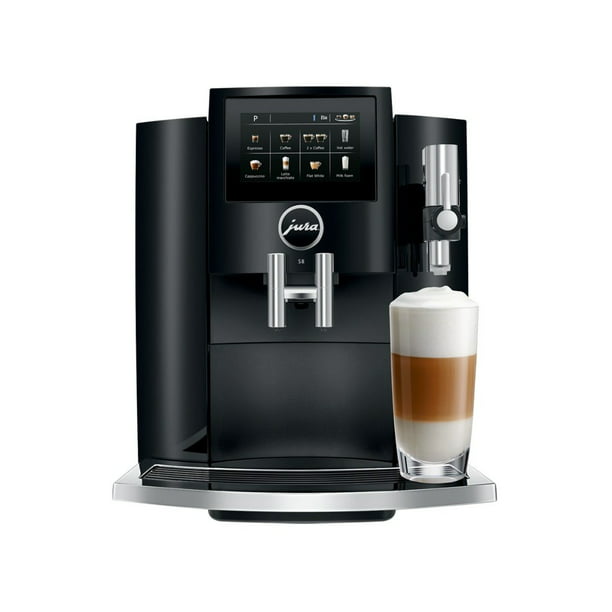Verouderd Ga trouwen Tulpen Jura S8 Multifunction Automatic Coffee & Espresso Machine | Piano Black -  Walmart.com