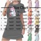 thumbnail image 3 of Camisón corto de talla grande para mujer, camisón de manga corta con estampado de pecho a la moda, camisón para mujer, 3 of 3