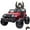 Red, variant on EastVita 24V Kids Ride on Car on Car Truck with Remote Control, 2 Seats Large Seat Wide Truck Vehicle Ride on Toys