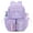 Purple, variant on Soda Candy Mesh Backpacks for School Heavy Duty See Through Net Bookbag Semi-Transparent Net Back Pack for Beach, Swimming, Sports, Work, Travel, Pink