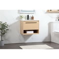 thumbnail image 2 of Elegant Decor 24 inch single bathroom vanity in maple, 2 of 8